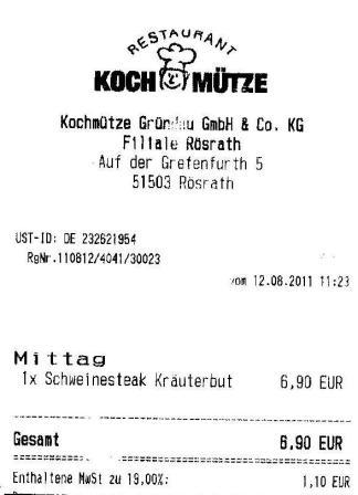 ftto Hffner Kochmtze Restaurant